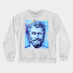 Thales of Miletus Portrait | Thales of Miletus Artwork | Thales of Miletus 14 Crewneck Sweatshirt
